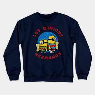 Los Minions Hermanos Crewneck Sweatshirt